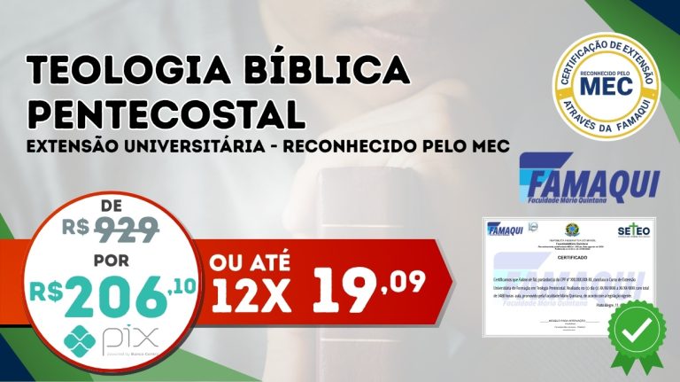 Teologia Bíblica Pentecostal