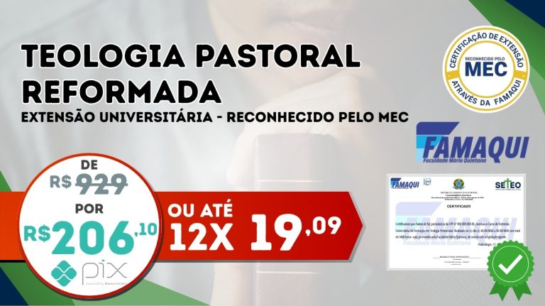 Teologia Pastoral Reformada