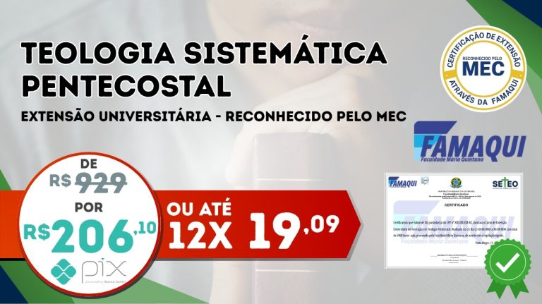 Teologia Sistemática Pentecostal
